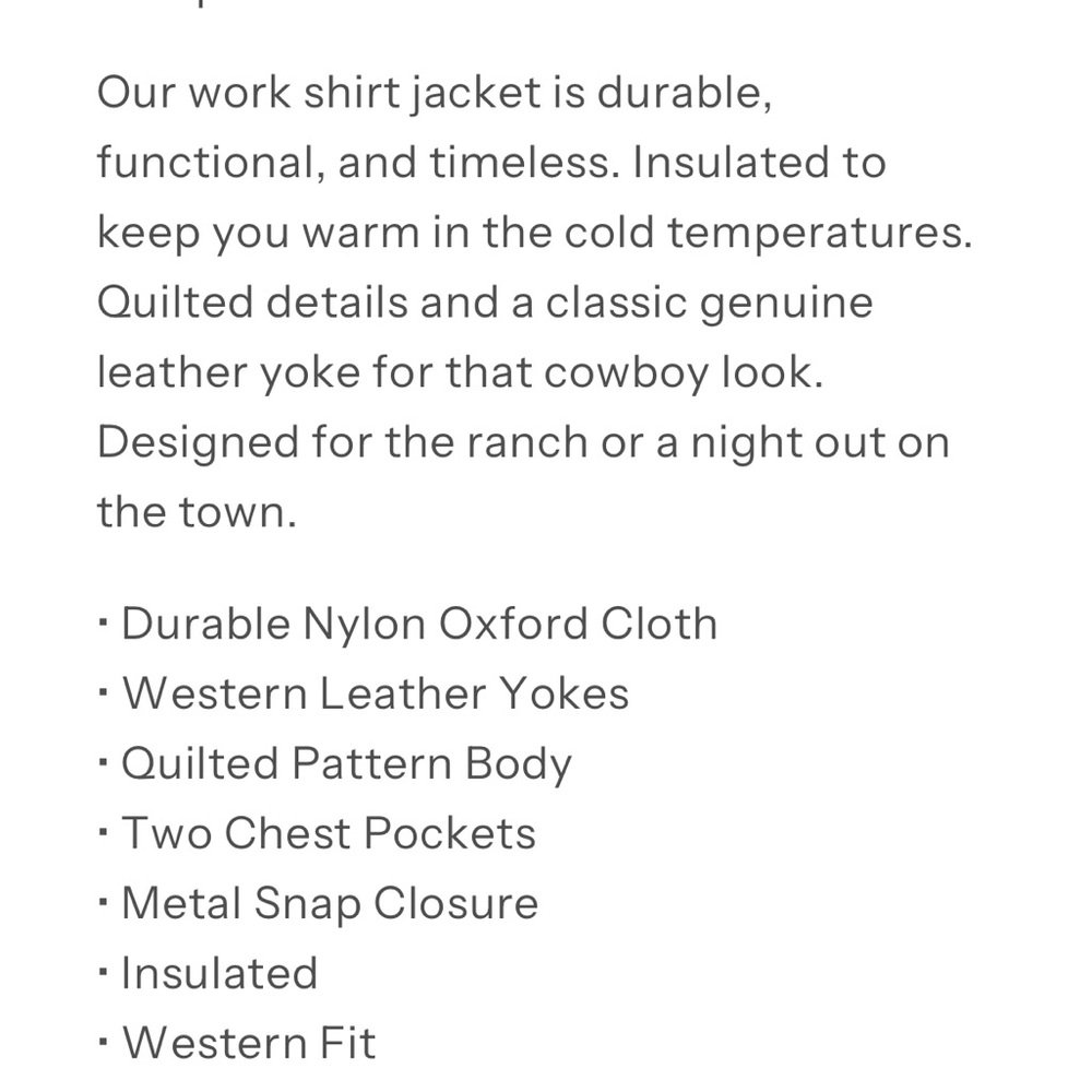 Resistol Quilted work Jacket NWT - image 4